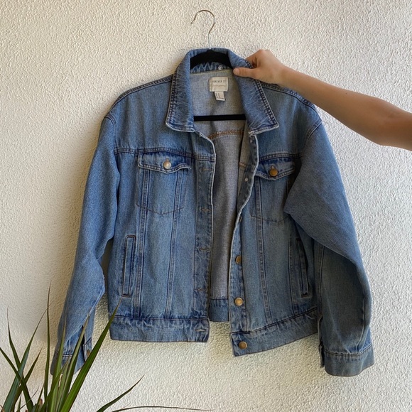 ๐ฟ VIBRANT OVER SIZED DENIM JACKET ๐ฟ - Picture 3 of 4